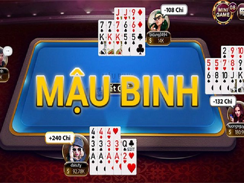 Mậu Binh: Top game poker đỉnh cao và mọi thông tin hữu ích từ A - Z