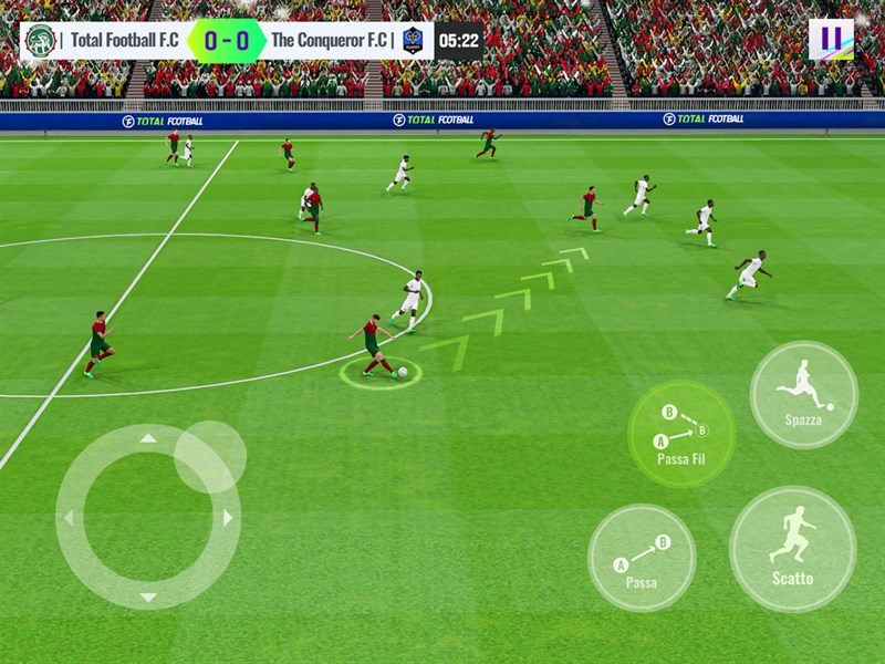 Total Football - Game quản lý bóng đá siêu cấu hình nhẹ và đẹp